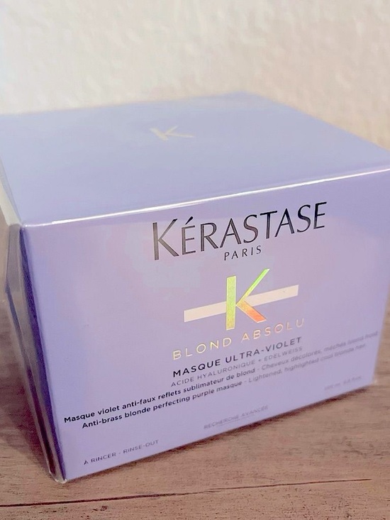 Kerastase Other - Kérastase Blond Absolu Ultra-Violet Hair Mask - Lavender Purple Box